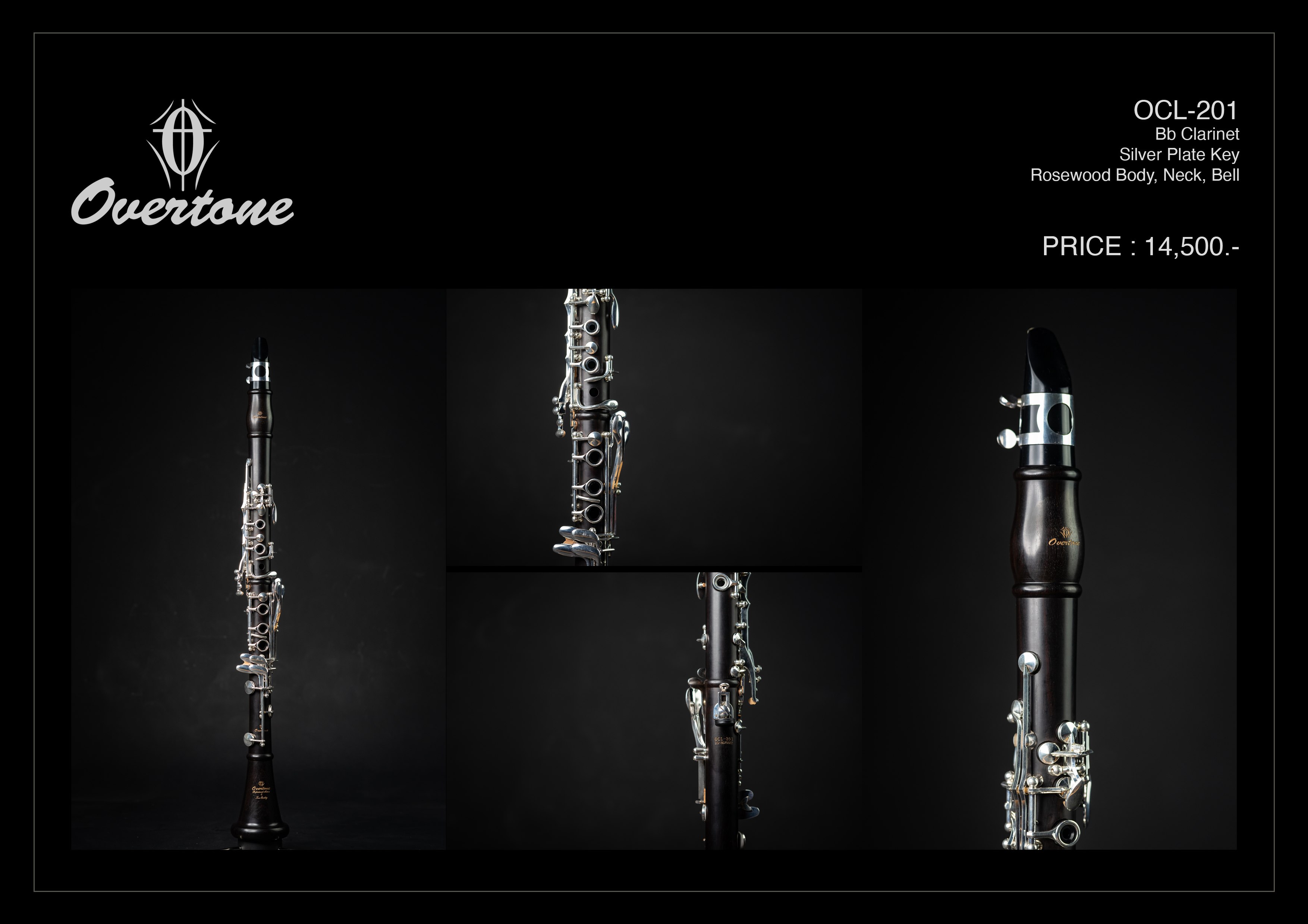 Overtone Clarinet Model OCL-201