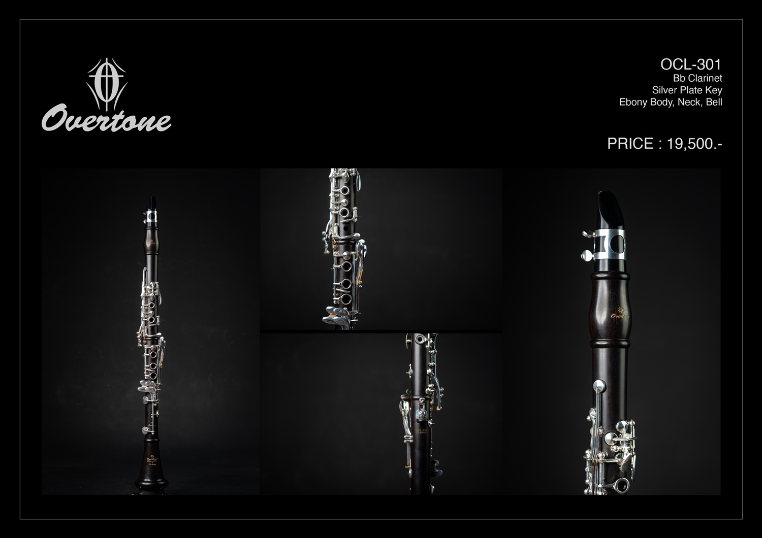 Overtone Clarinet Model OCL-301